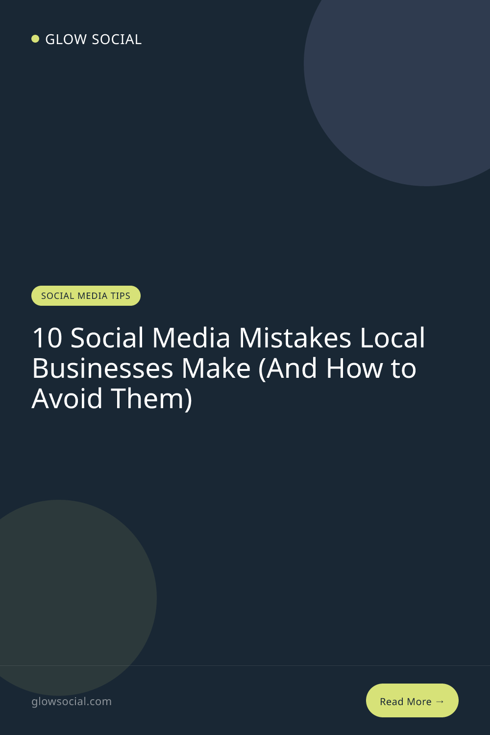 10 Social Media Mistakes Local Businesses Make (And How to Avoid Them)