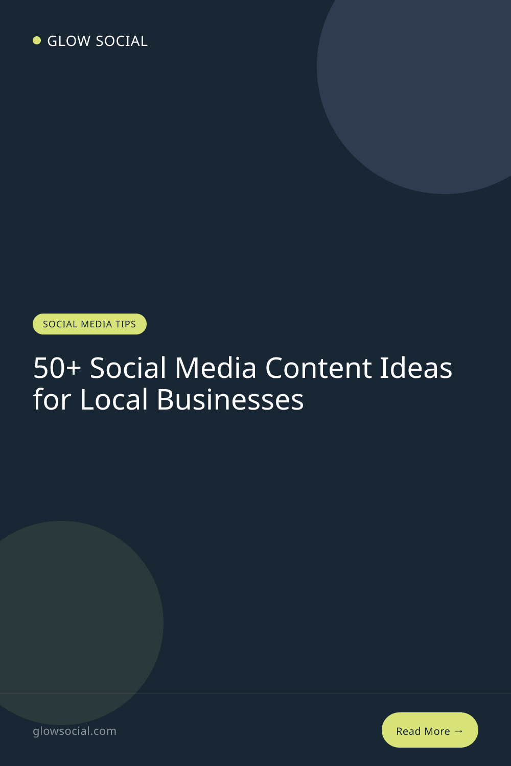 50+ Social Media Content Ideas for Local Businesses