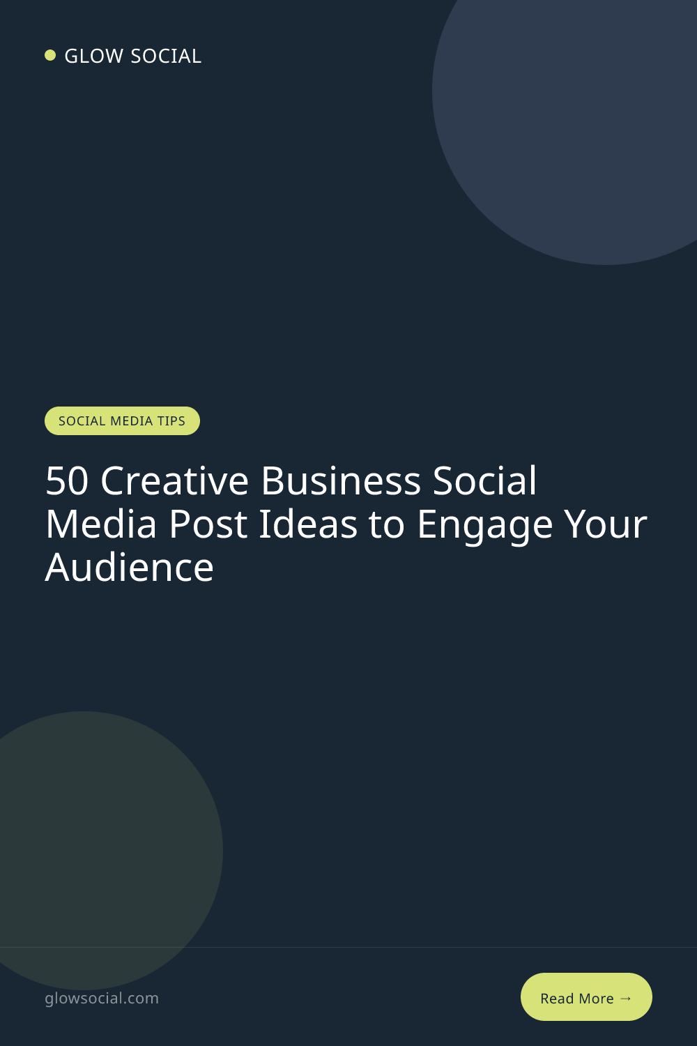 50 Creative Business Social Media Post Ideas to Engage Your Audience