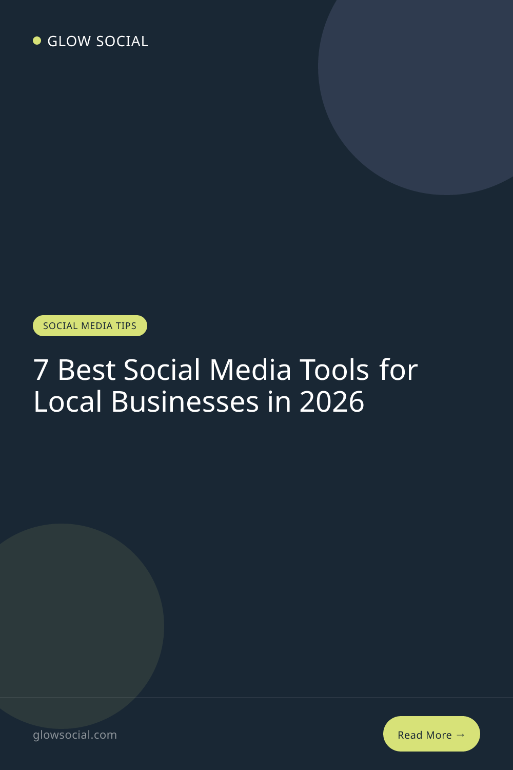 7 Best Social Media Tools for Local Businesses in 2026