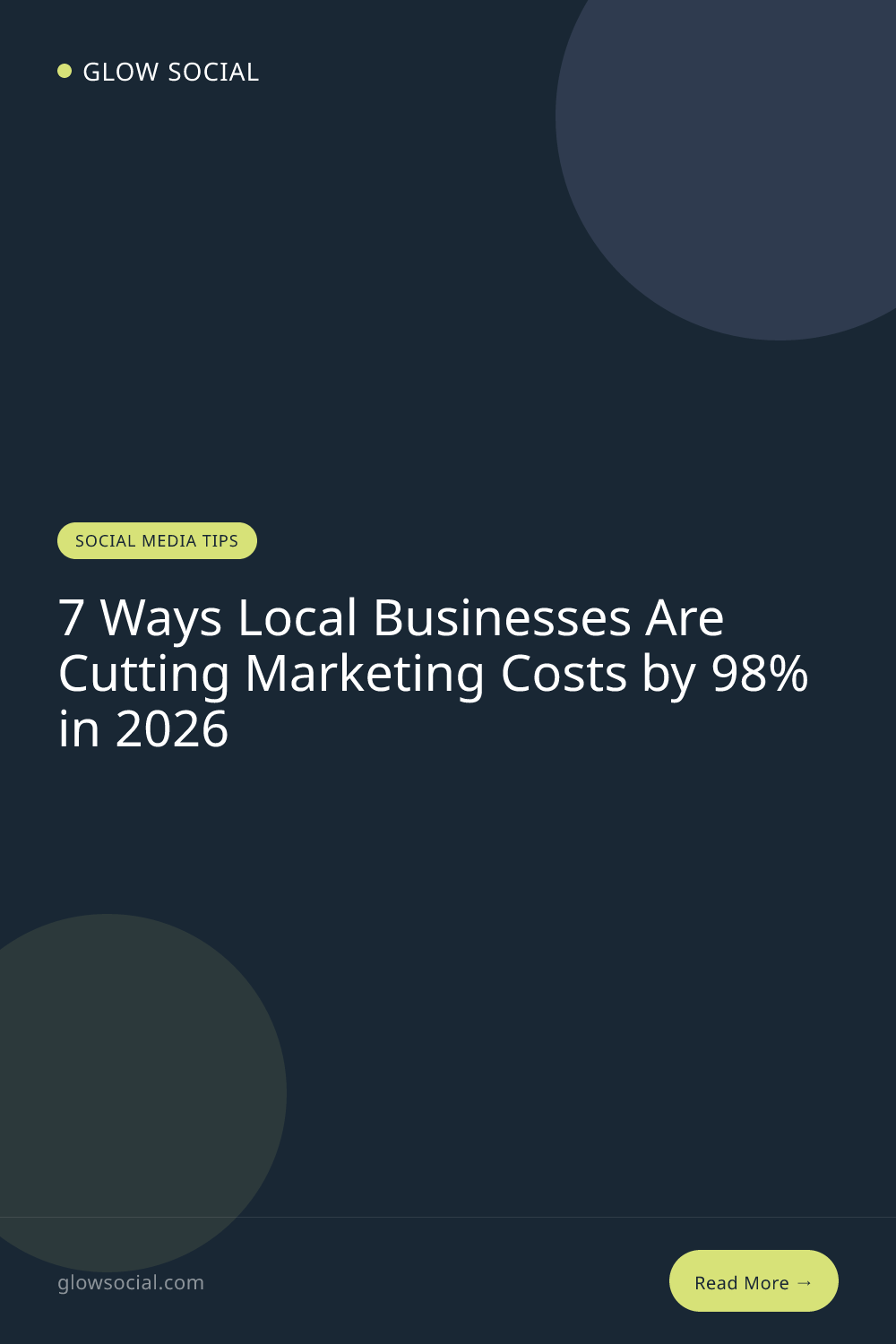 7 Ways Local Businesses Are Cutting Marketing Costs by 98% in 2026