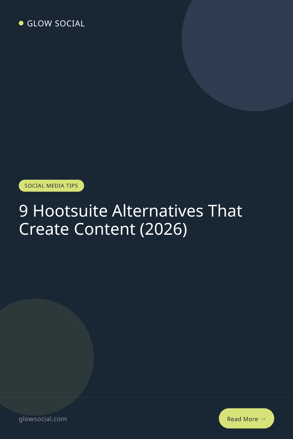 9 Hootsuite Alternatives That Create Content (2026)