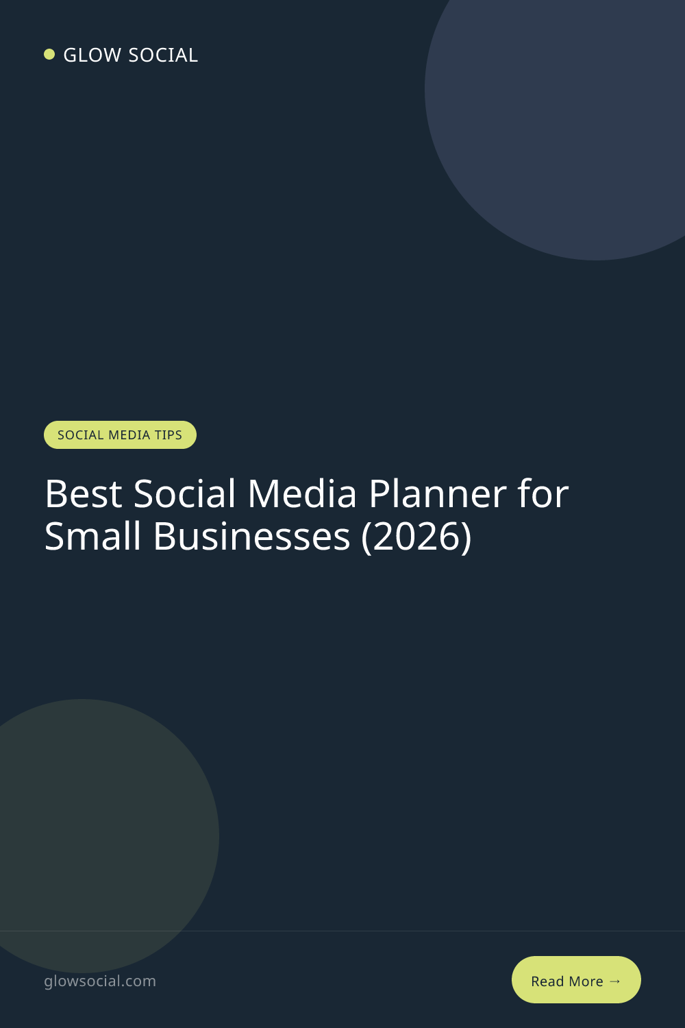 Best Social Media Planner for Small Businesses (2026)