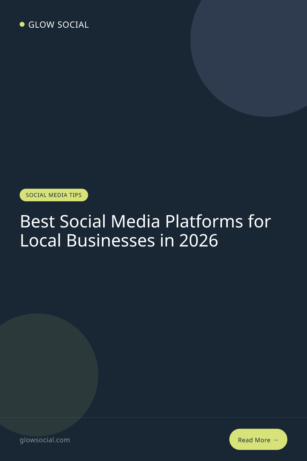 Best Social Media Platforms for Local Businesses in 2026