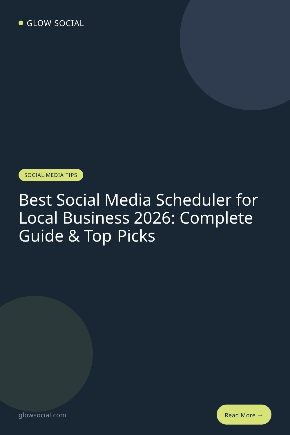 Best Social Media Scheduler for Local Business 2026: Complete Guide & Top Picks