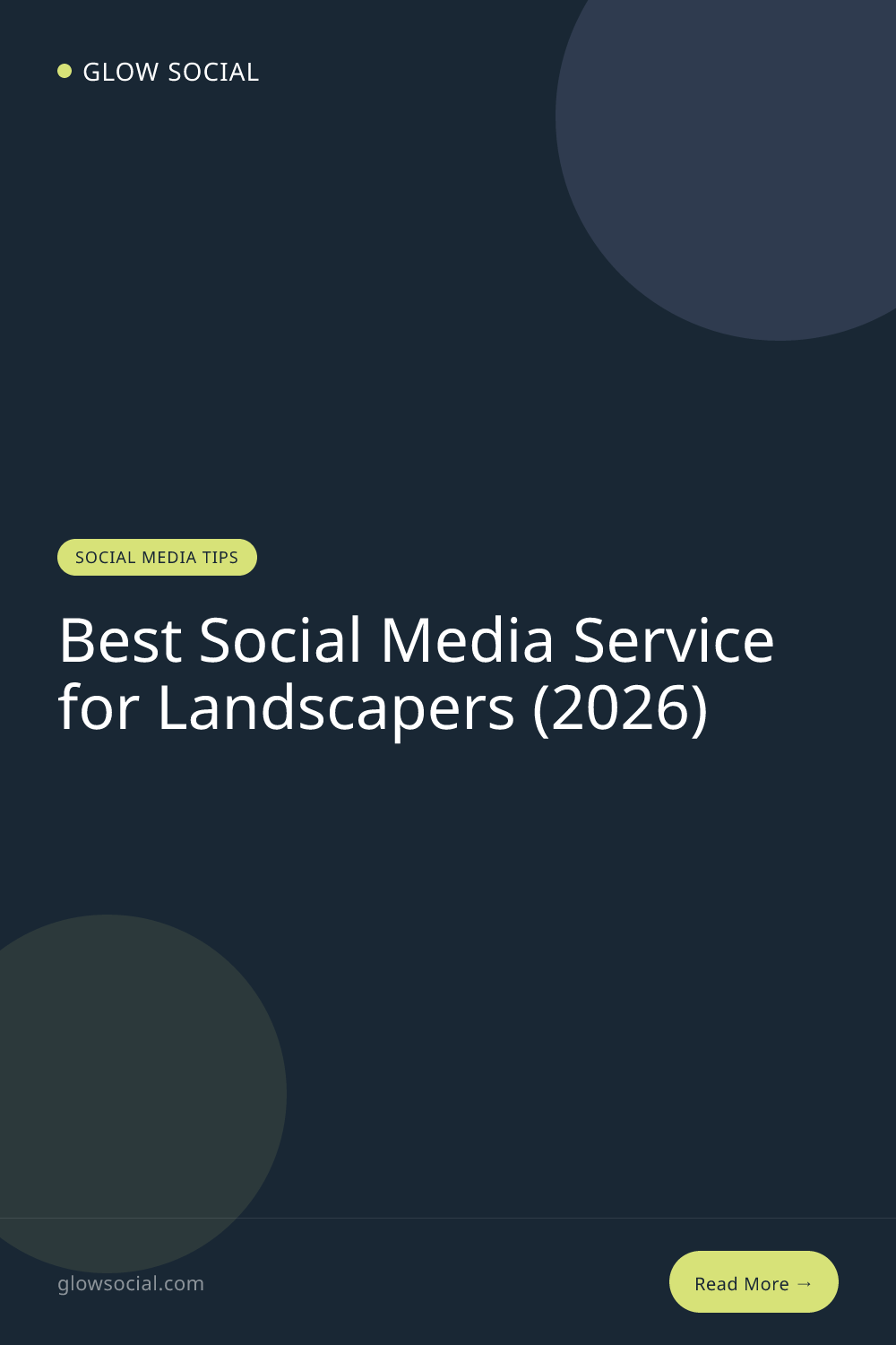 Best Social Media Service for Landscapers (2026)
