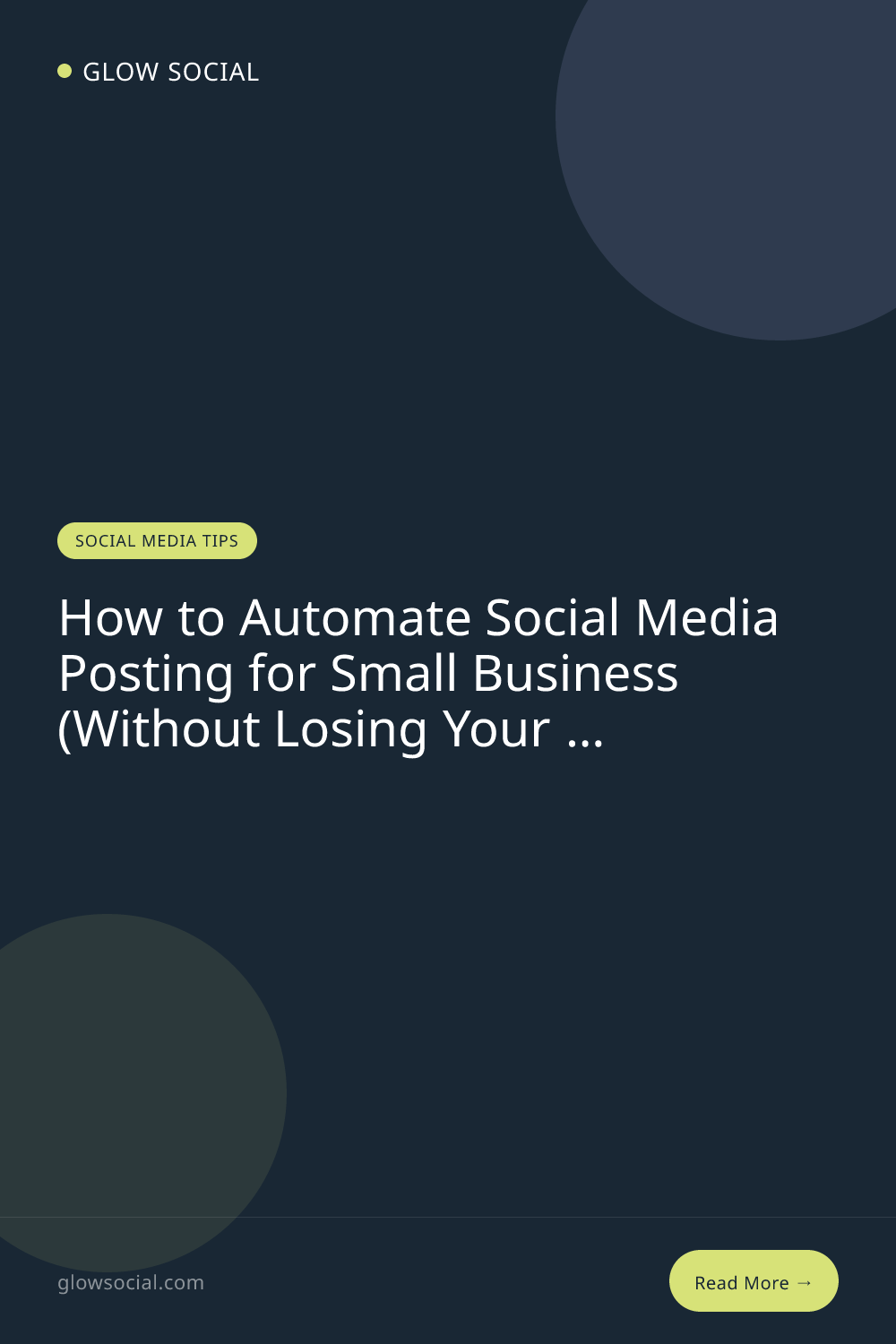 How to Automate Social Media Posting for Small Business (Without Losing Your Voice)