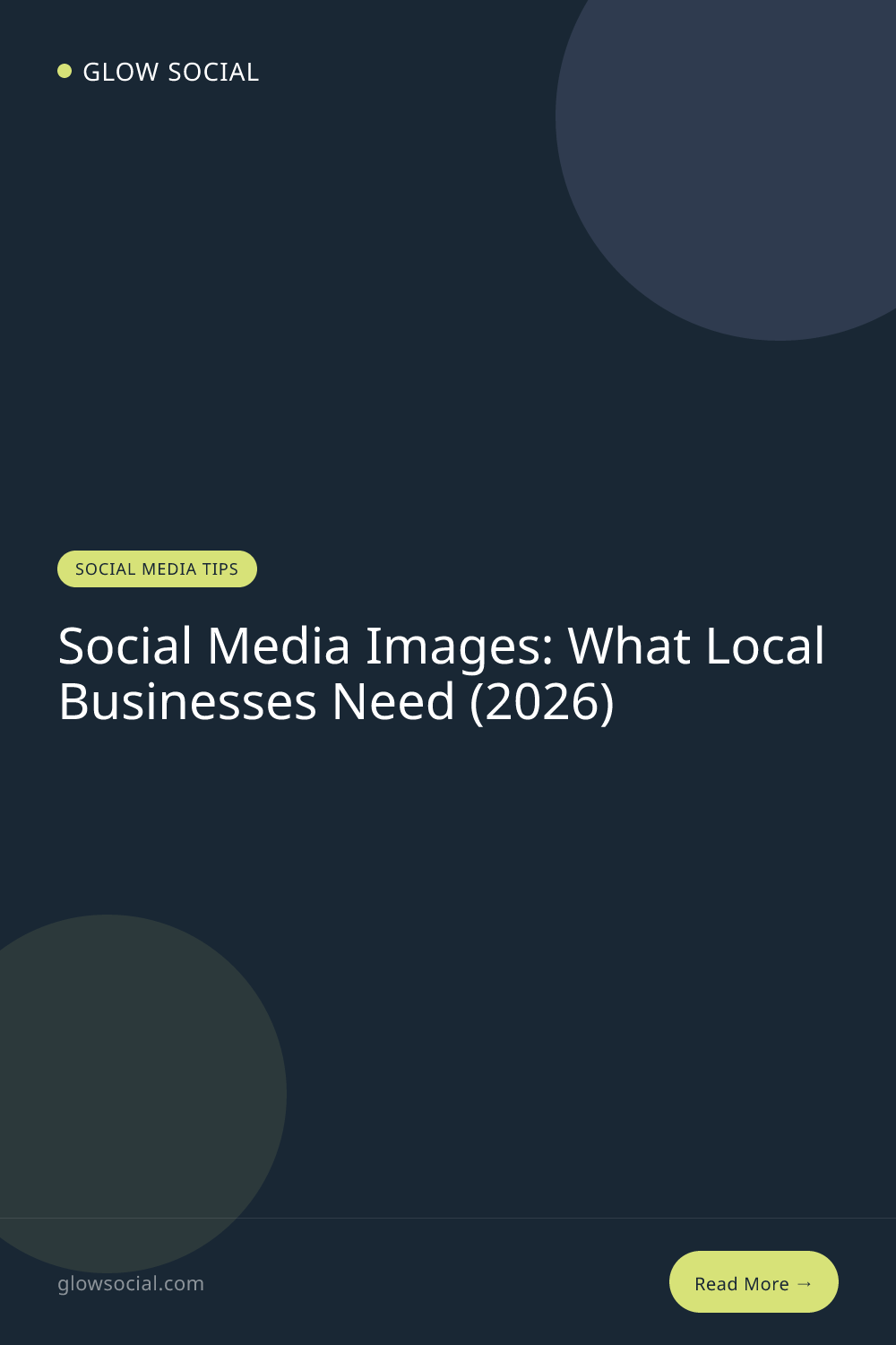 Social Media Images: What Local Businesses Need (2026)