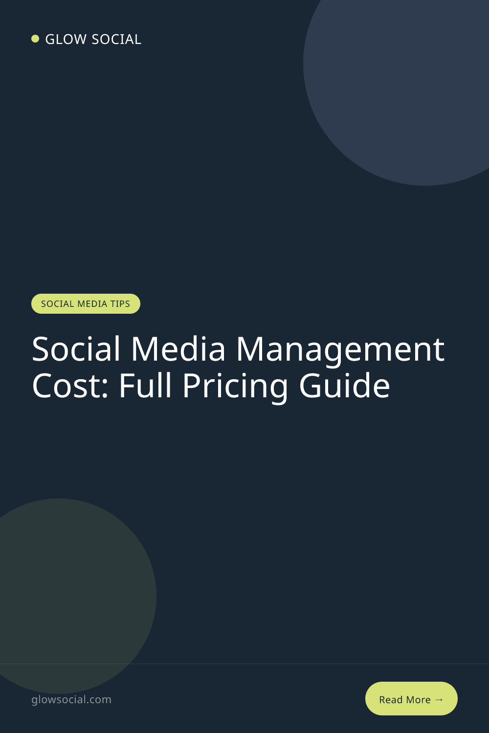 Social Media Management Cost: Full Pricing Guide