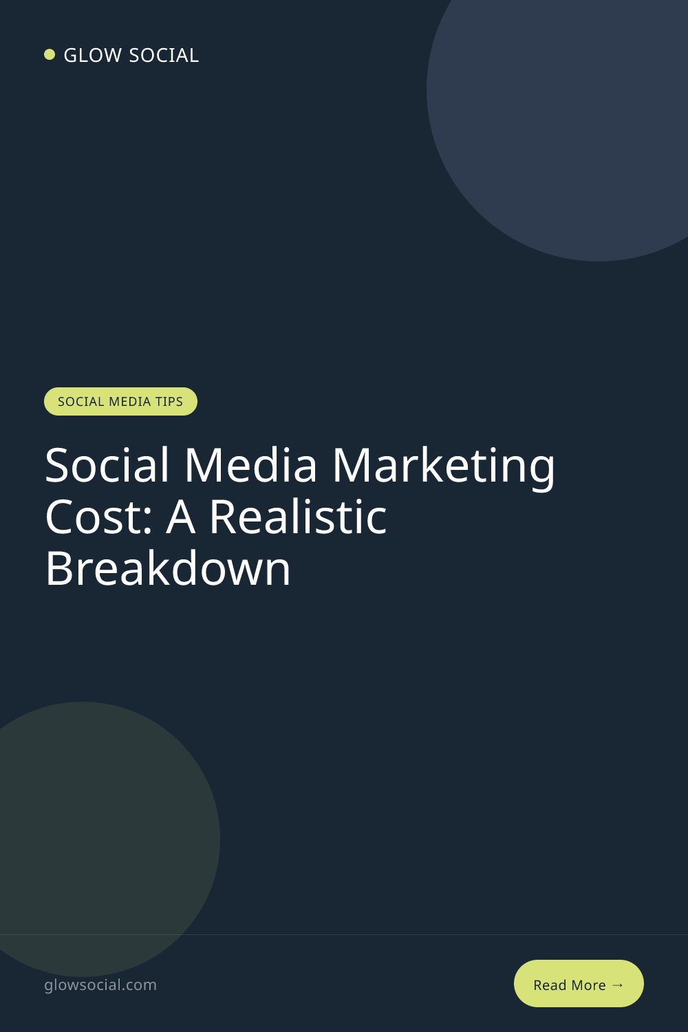Social Media Marketing Cost: A Realistic Breakdown