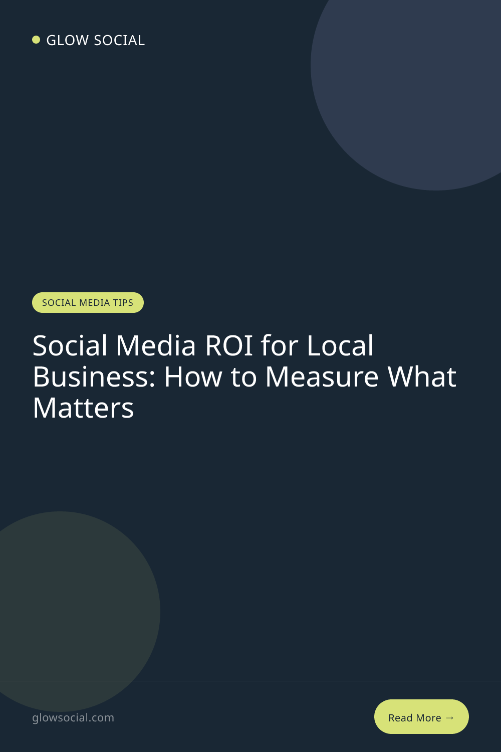 Social Media ROI for Local Business: How to Measure What Matters