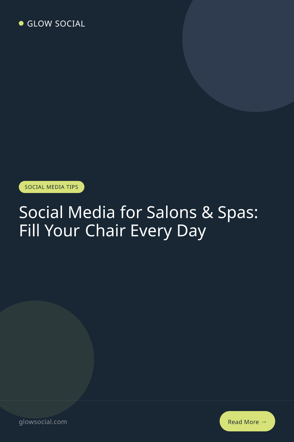 Social Media for Salons & Spas: Fill Your Chair Every Day