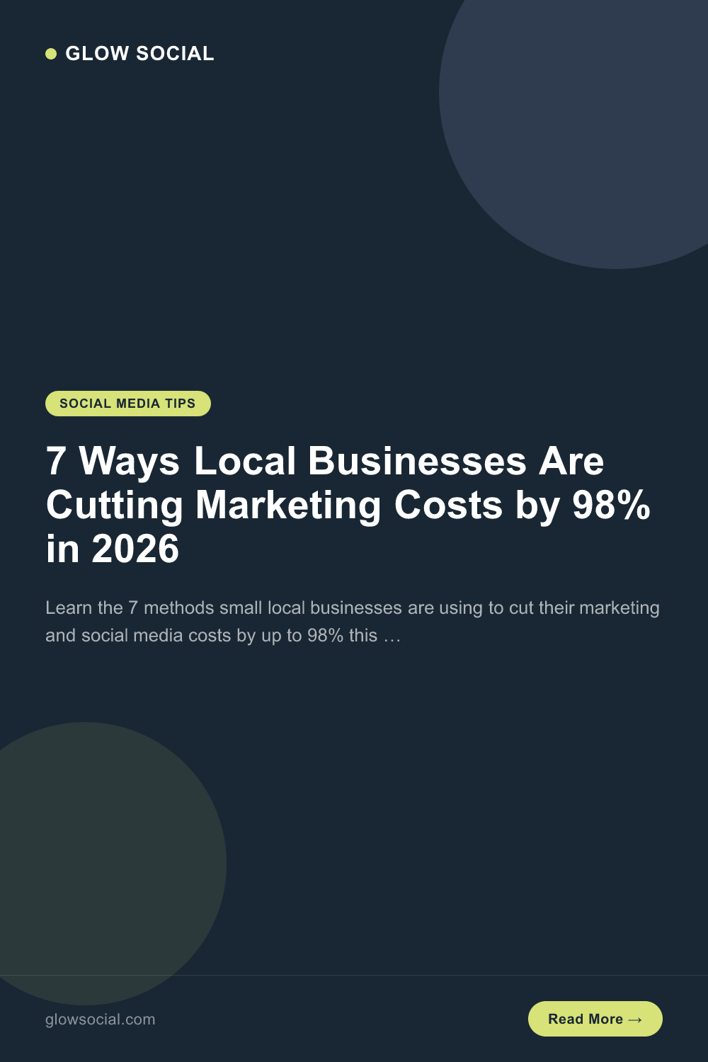 7 Ways Local Businesses Are Cutting Marketing Costs by 98% in 2026