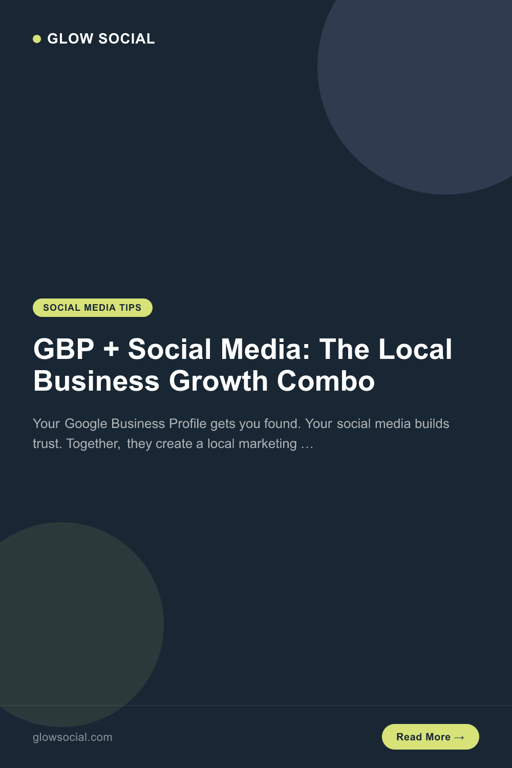 GBP + Social Media: The Local Business Growth Combo