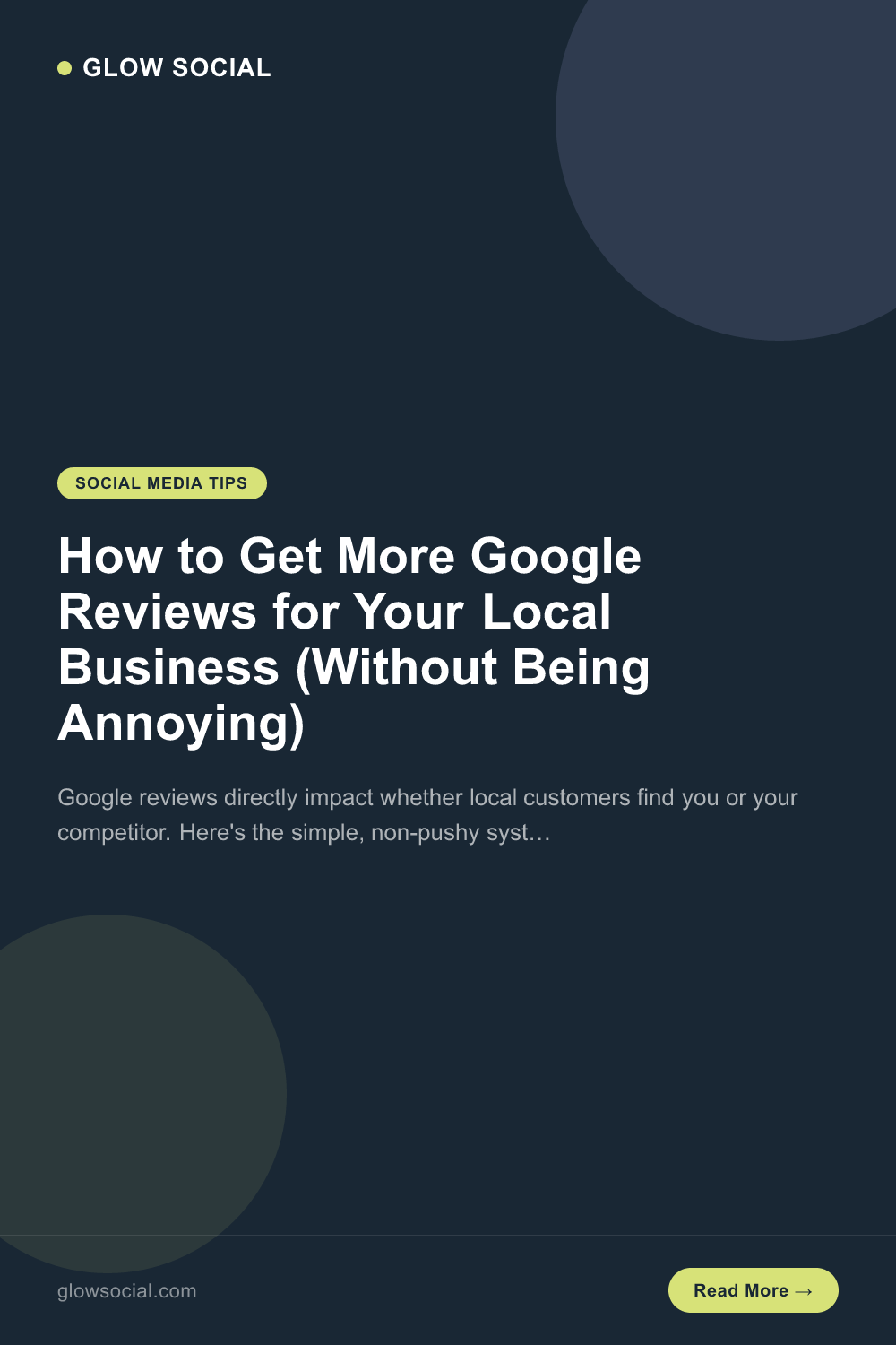 How to Get More Google Reviews for Your Local Business (Without Being Annoying)