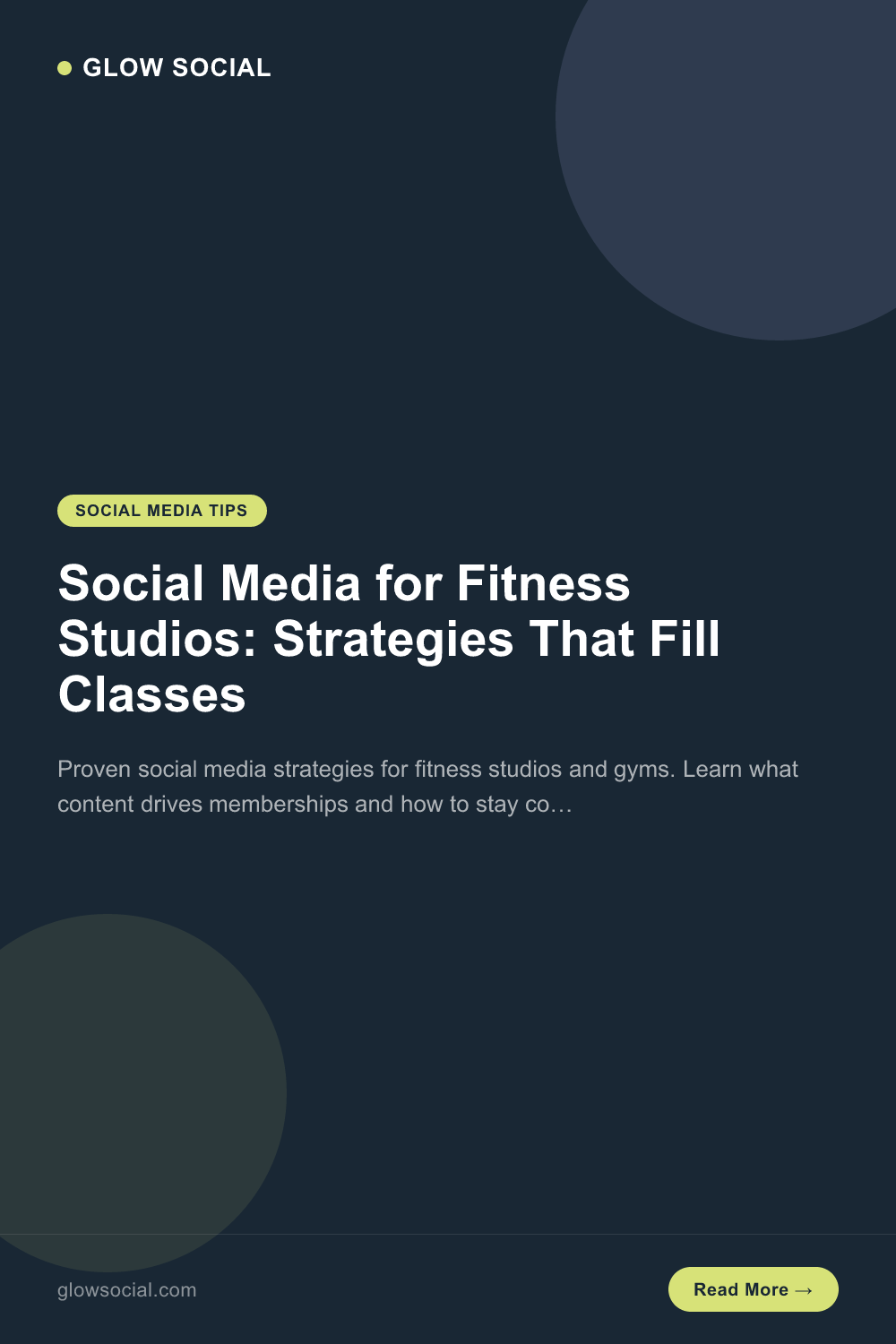 Social Media for Fitness Studios: Strategies That Fill Classes