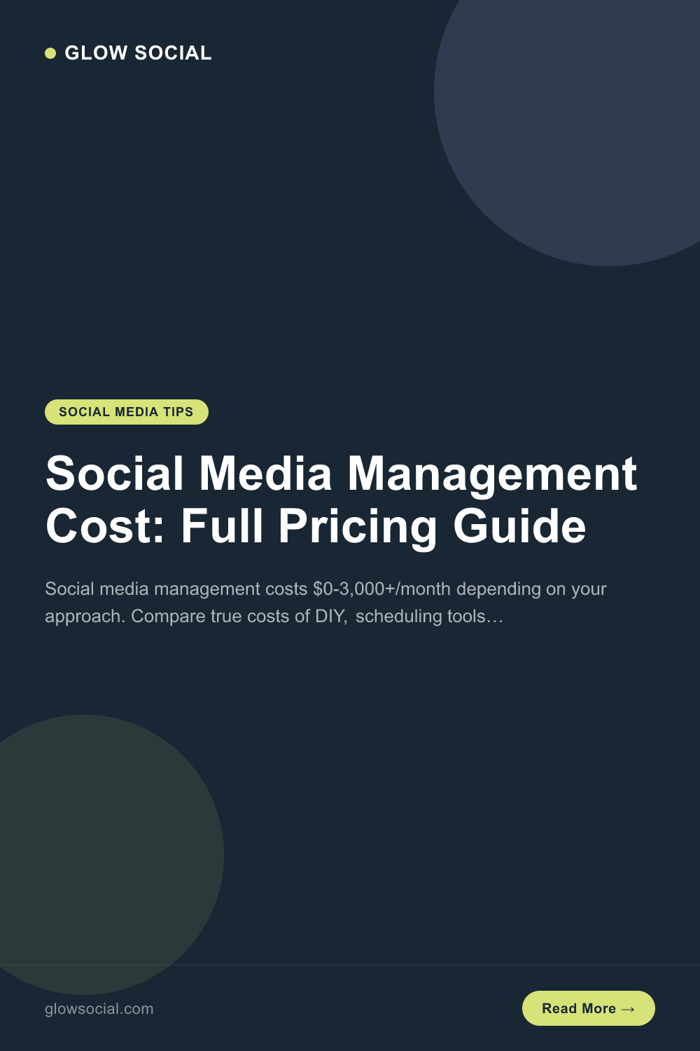 Social Media Management Pricing: DIY vs AI vs Agency (2026 Cost Breakdown)