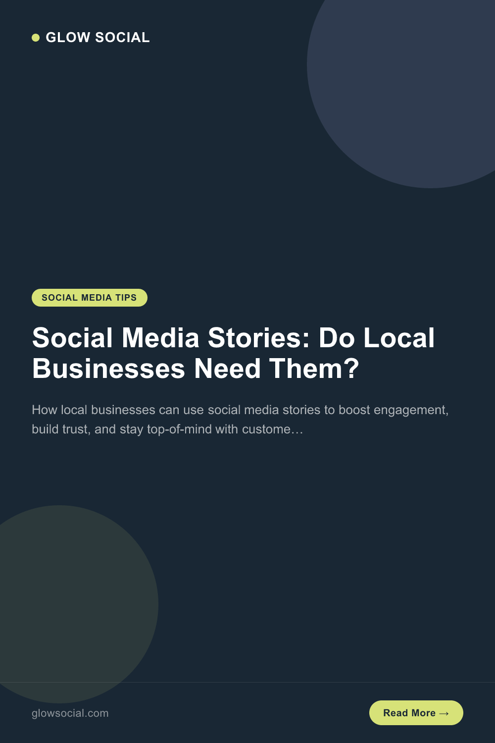 Social Media Stories: Do Local Businesses Need Them?