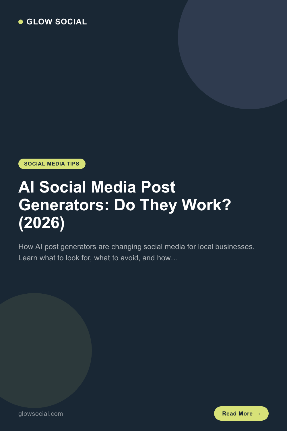 AI Social Media Post Generators: Do They Work? (2026)