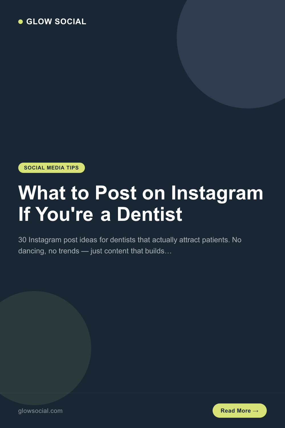 What to Post on Instagram If You're a Dentist