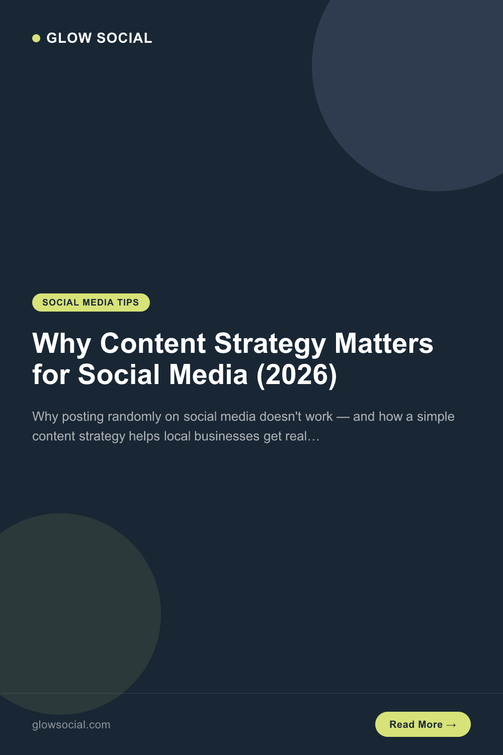 Why Content Strategy Matters for Social Media (2026)